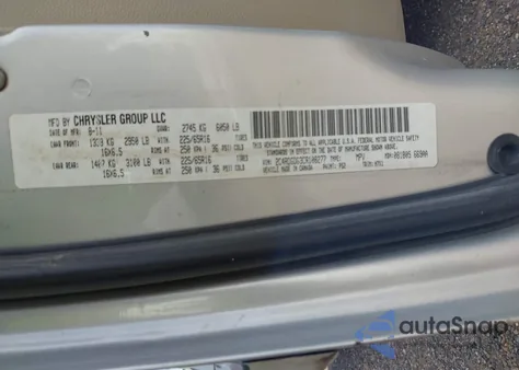 2012 Dodge Grand Caravan Crew from USA, damaged, VIN 2C4RDGDG3CR108277